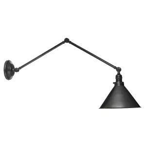 Luminosa Provence 1 Light Indoor Wall / Ceiling Light Old Bronze, E27