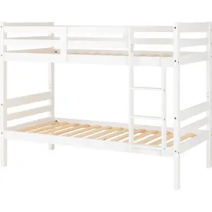 Alfano Single (3') Standard Bunk Bed White