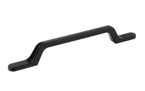 ASTER - kitchen, bedroom and office cabinet door handle - 128mm, black