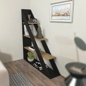 Decorotika Pisagor Corner Bookcase Shelving Unit