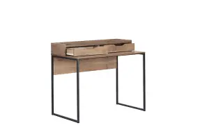 Urban 2 Drawer Office Desk Rustic