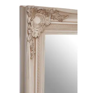 Interiors by Premier Antonio White Wall Mirror