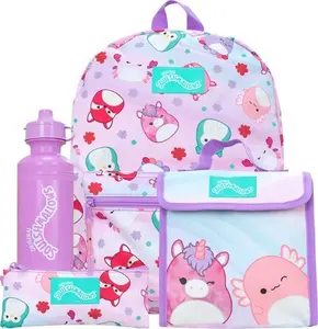 Squishmallows School Bag 4 Piece Set | Kids | Official Character.Com Merchandise