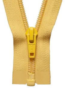 NYLON O/E ZIP 36CM - Nylon Open End Zip: 36cm: Yellow Gold - YKK