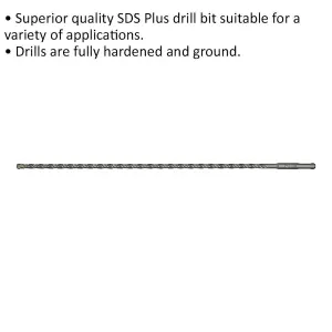 High-Performance 8 x 450mm SDS Plus Drill Bit for Smooth Drilling