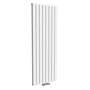 Nes Home 1800 X 546 mm Modern Central Connection Vertical Flat Panel White Designer Radiator