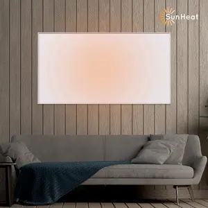 SUNHEAT Mirrorstone 0.7KW- Wall mounted Far Infrared Panel Heater - Energy Efficient