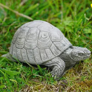 Tortoise Stone Statue Outdoor Garden Turtle Animal Sea Ornament Decoration