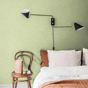 Galerie Sommarang Light Green Mono Leaf Wallpaper Roll