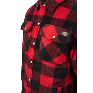 Dickies Mens Portland Shirt Red XX Large