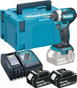 MAKITA DTD154RTJ 18v Impact driver 1/4" hex drive