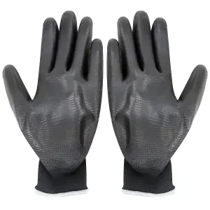 Excel Durable Grip Working Gloves Black Size XL Pack of 12