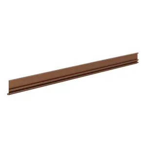 GoodHome Caraway Innovo Satin Copper effect Under worktop rail