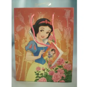 Disney Roses Snow White Gift Bag Multicoloured (22cm x 17cm x 10cm)