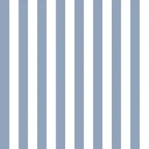 Galerie Simply Stripes 3 Blue Regency Stripe Smooth Wallpaper