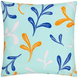 furn. Makila Floral Polyester Filled Outdoor Cushion