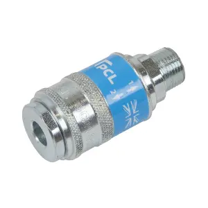 PCL Safeflow Safety Coupling Body Male 3/8" BSPT For Workshop & Agricultural Use