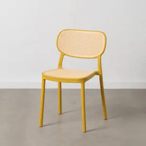 Vernia Stacking Side Chair (Set of 2) Mustard