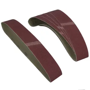 686mm x 50mm Durable Sanding Belts Medium 80 Grit Alu Oxide For Grinders 30pk