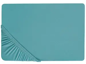 Fitted Sheet HOFUF Cotton Turquoise