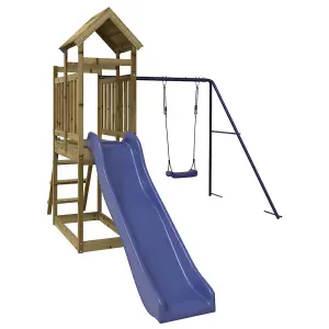 Berkfield Outdoor Playset Impregnated Wood Pine