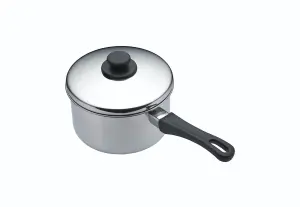 KitchenCraft Stainless Steel 12cm Extra Deep Saucepan