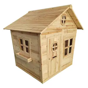 Redwood Mansion Wooden Playhouse - For Kids Of All Ages