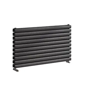 Ximax Champion Duplex CHHD58100A Anthracite Horizontal Designer 3171BTU Radiator, (W)1000mm x (H)584mm