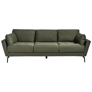 4 Seater Fabric Sofa Green NENOLA