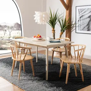 Baek Solid Wood Dining Chair (Set of 2) Natural