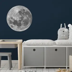 Full Moon Space Themed Wall Sticker Pack