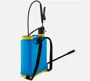 MantraRaj 16 Litre Manual Bottle Knapsack Sprayer Backpack Pressure Garden Weed Killer Sprayer With Lance Adjustable Spray Nozzles