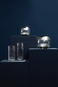 Interiors by Premier Raya Large Rounded Glass Vase