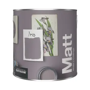 Rust-Oleum Washable Matt Wall Paint - Iris 2.5L