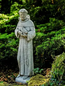 Saint Francis Religious Garden Ornament