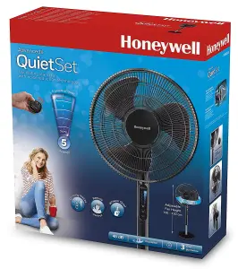 Honeywell Advanced QuietSet 16" Stand Fan With Noise Reduction Technology