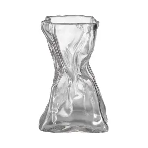 Crystal Clear Bouquet Vase for Table Decor