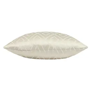 Prestigious Textiles Pivot Geometric Jacquard Feather Filled Cushion