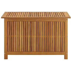 Berkfield Garden Storage Box 90x50x58 cm Solid Acacia Wood