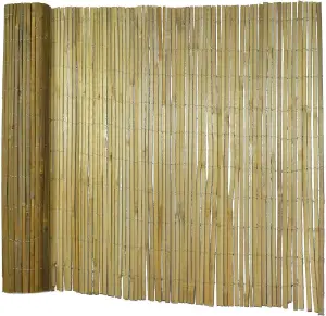 Bamboo Screening Roll Natural Fence Panel Outdoor Garden 1m x 4m