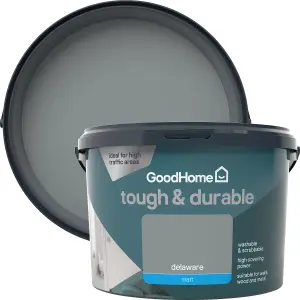 GoodHome Durable Delaware Matt Emulsion paint, 2.5L