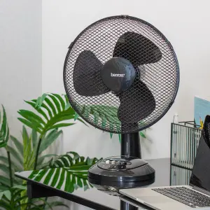 Benross 43929 12-Inch Standing Desk Fan