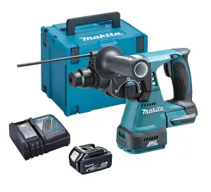 Makita DHR242 18v LXT Li-Ion 3 Mode 3KG SDS Rotary Hammer Drill 1x5.0ah +Charger