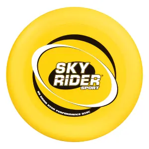 Sky Rider Pro Yellow 125g precision weighted flying disc.