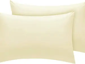 Pillow Case 400 Thread Count 100% Egyptian Cotton Sateen Hotel Quality Pack Of 2 Pillow Cases