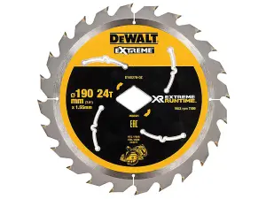 DeWalt 190mm Extreme Runtime FlexVolt Circular Saw Blade with Diamond Technology