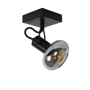 Lucide Madee Modern Ceiling Spotlight - 1xE14 - Black