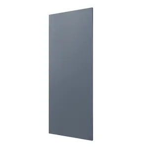 GoodHome Alisma Matt blue Slab 70:30 Larder/fridge Cabinet door (W)500mm (H)1287mm (T)18mm