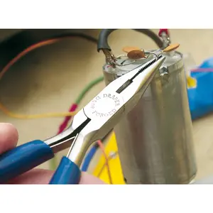 Draper 115mm Spring Loaded Long Nose Pliers 19647