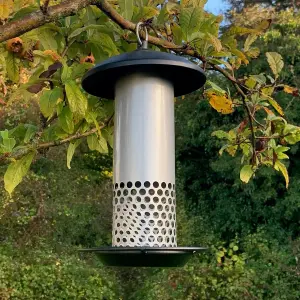 Squirrel Resistant Hanging Bird Mealworm Feeder